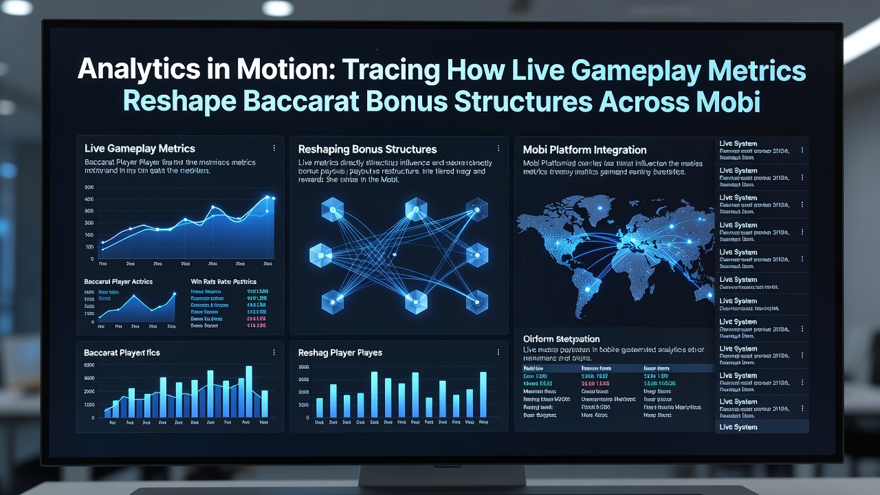 Mobile baccarat interface displaying adaptive bonus notifications based on analytics