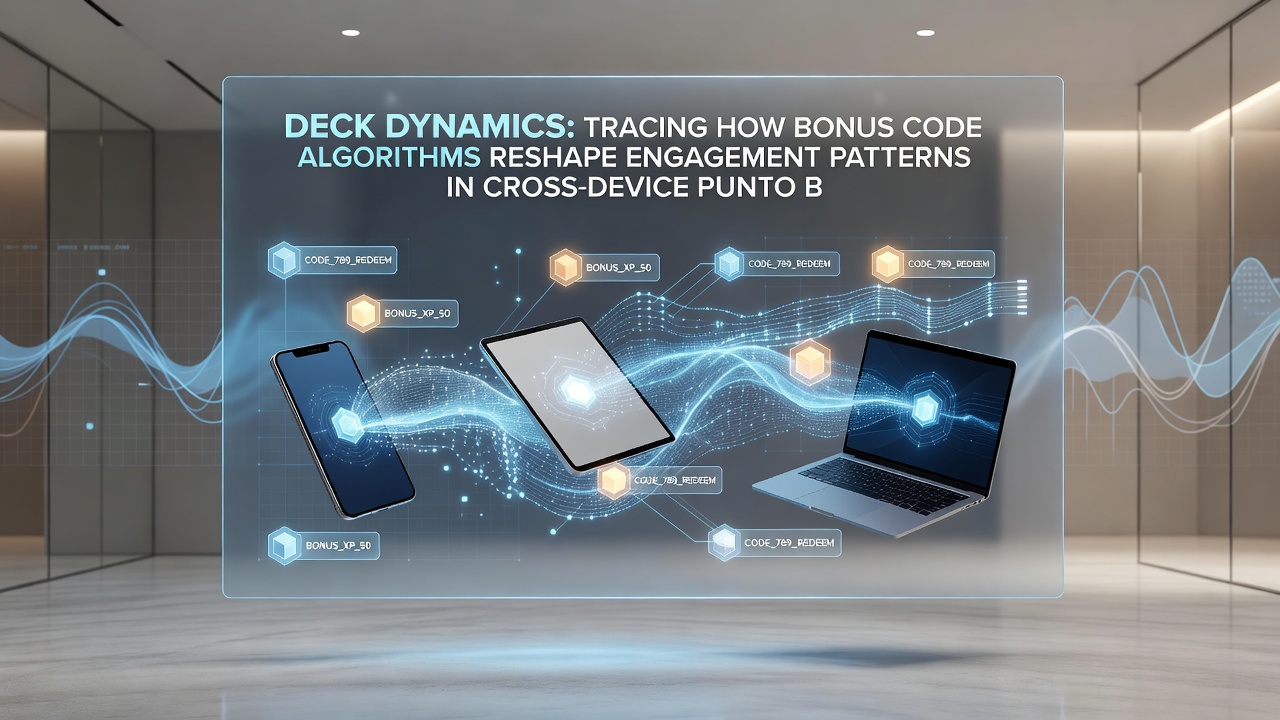 Data visualization showing engagement metrics for punto banco players using cross-device bonus algorithms