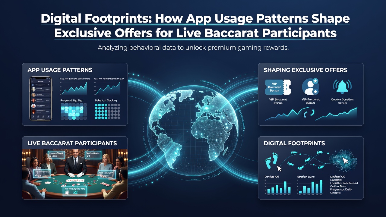 Dashboard visualization of aggregated player data patterns used to generate tailored baccarat promotions