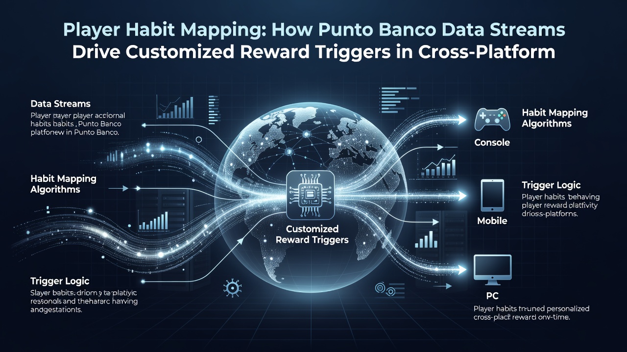 Diagram showing reward trigger pathways linked to punto banco habit clusters